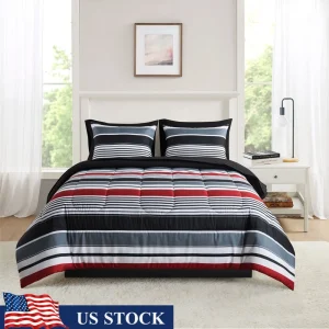 7 Piece Reversible Bedding Set