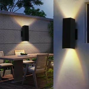 2-Pack Outdoor Wall Light